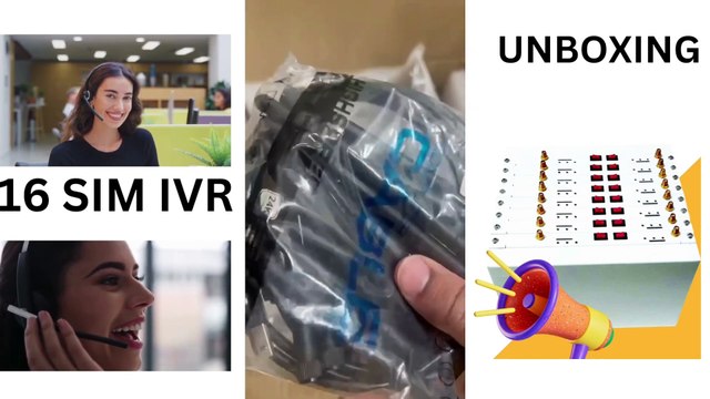 16 Port IVR Device | Voice Broadcasting | Bulk Message | Call Conferencing