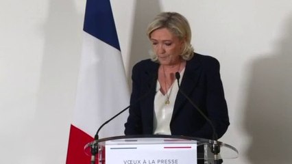 Suivez en direct les vœux de Marine Le Pen