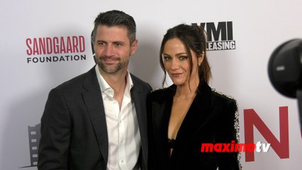James Lafferty and Alexandra Park "Junction" Los Angeles Premiere Red Carpet