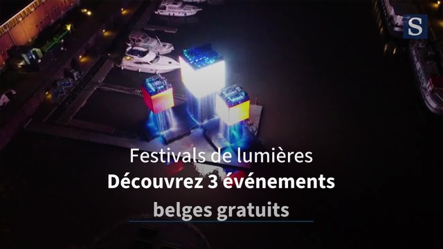 Festivals de lumières: découvrez trois événements gratuits en Belgique