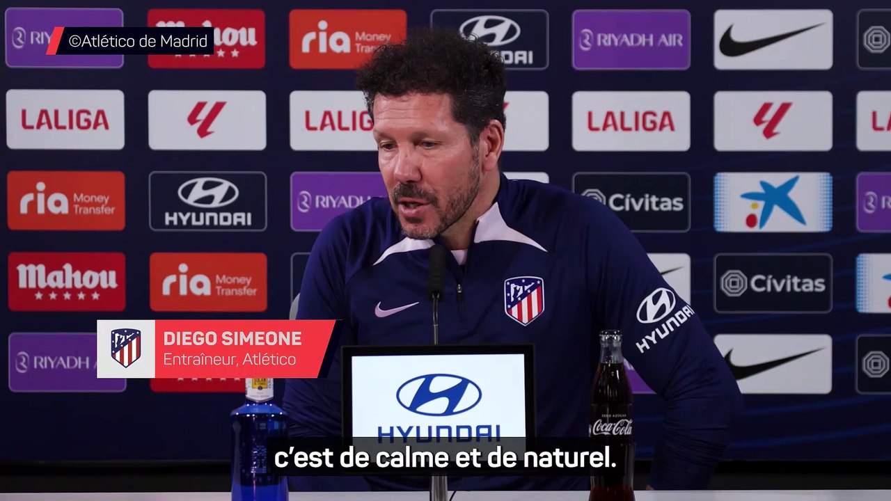 Simeone : "Les arbitres peuvent commettre des erreurs"