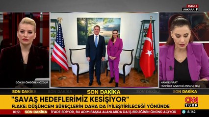 Jeff Flake, Hande Fırat’ın sorularını yanıtladı