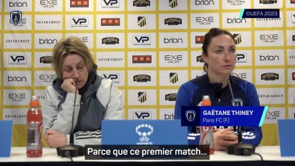 Thiney : "'On aime le haut niveau et le challenge qui nous attend"