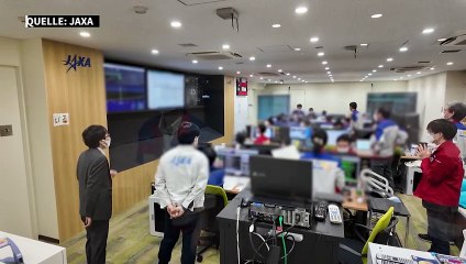 Erste Bilder von Japans Mondlandung veröffentlicht