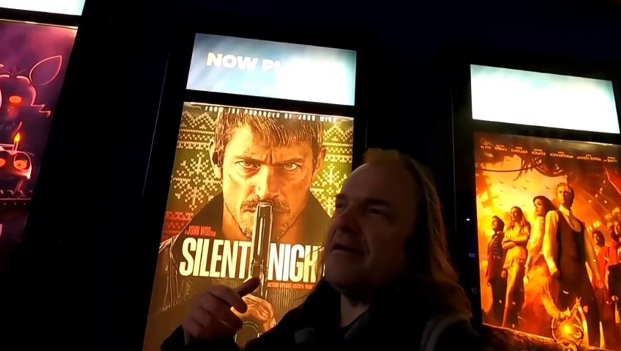 SILENT NIGHT 2023 ACTION MOVIE REVIEW
