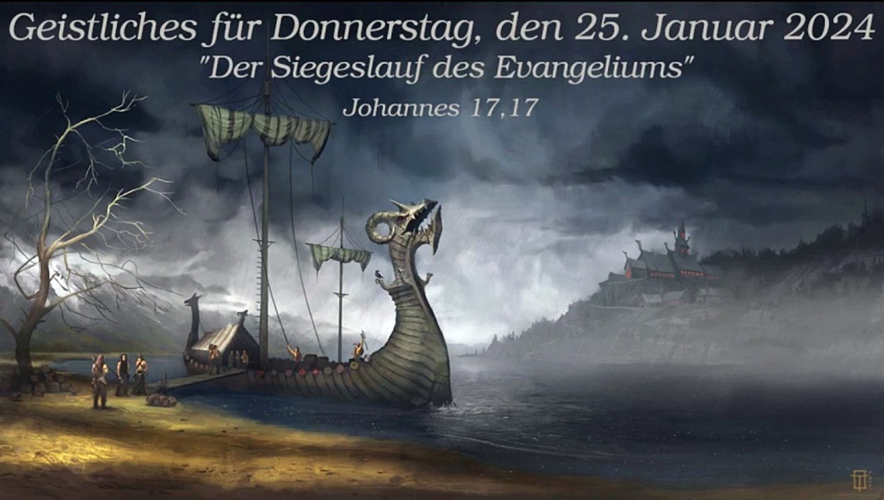 Geistliches für Donnerstag, den 25. Januar 2024