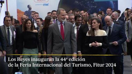 Los Reyes inauguran la 44ª edición de FITUR en Ifema (Madrid)
