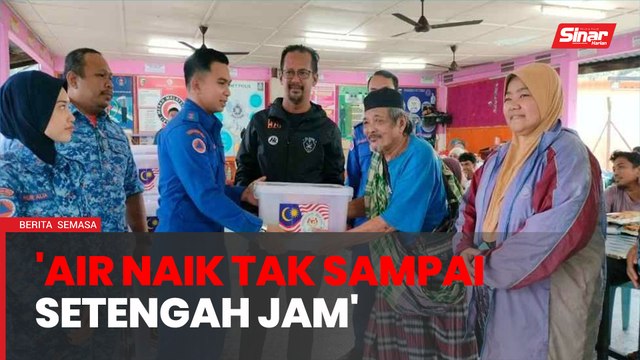 Air bukit punca banjir di pekan Sungai Lembing