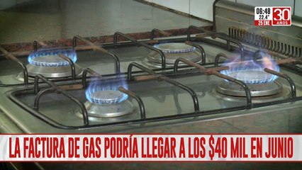 Tarifazo en marcha: estiman que la factura de gas podría llegar a $40 mil en junio