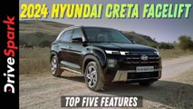 2024 Hyundai Creta Facelift | Top Five features | Promeet Ghosh