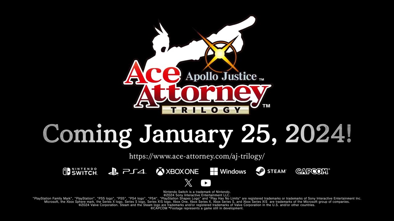 Apollo Justice Ace Attorney Trilogy Official Spirit of Justice Special Episode Preview Trailer