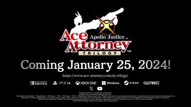 Apollo Justice Ace Attorney Trilogy Official Spirit of Justice Special Episode Preview Trailer