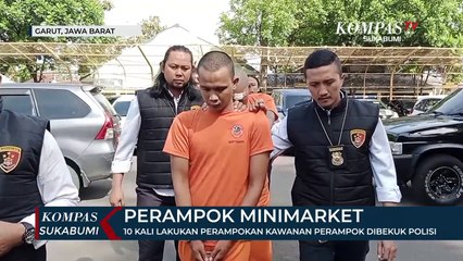 10 Kali Lakukan Perampokan Kawanan Perampok Dibekuk Polisi