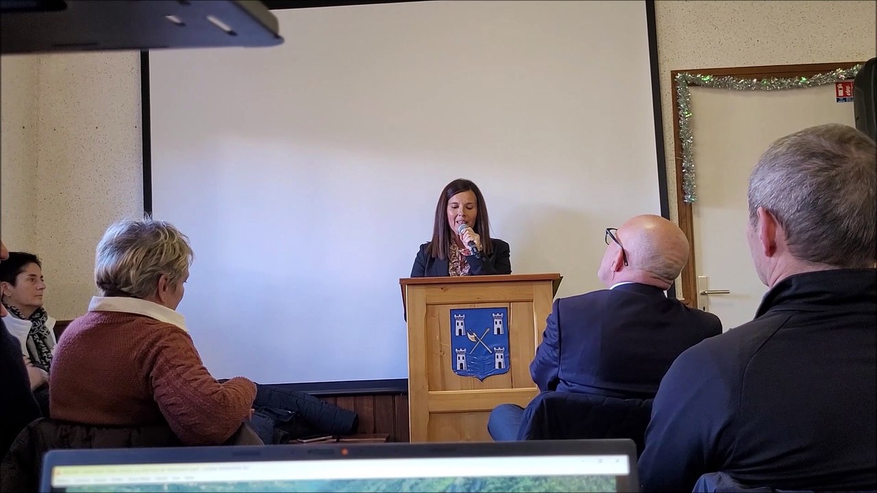 Vœux municipaux 2024,allocution de Madame le Maire