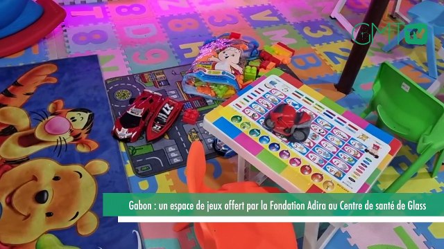 [#Reportage] Gabon : un espace de jeux offert par la Fondation Adira au Centre de santé de Glass