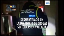 Gran golpe a la producción de drogas sintéticas en España