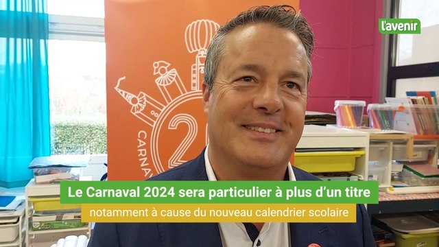 Laurent Devin, bourgmestre de Binche, parle du Carnaval 2024