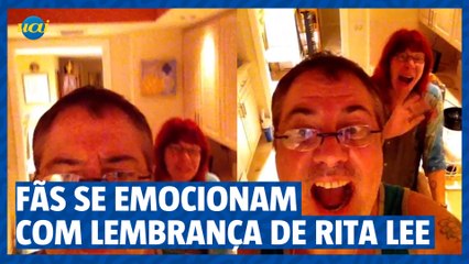 Roberto Carvalho relembra momento com Rita Lee e emociona fãs