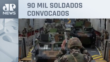 Otan inicia maior exercício militar desde a Guerra Fria