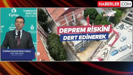 Ekrem İmamoğlu: "Ekonomiyi Yönetemeyenler Kentsel Dönüşümü de Yönetemezler"