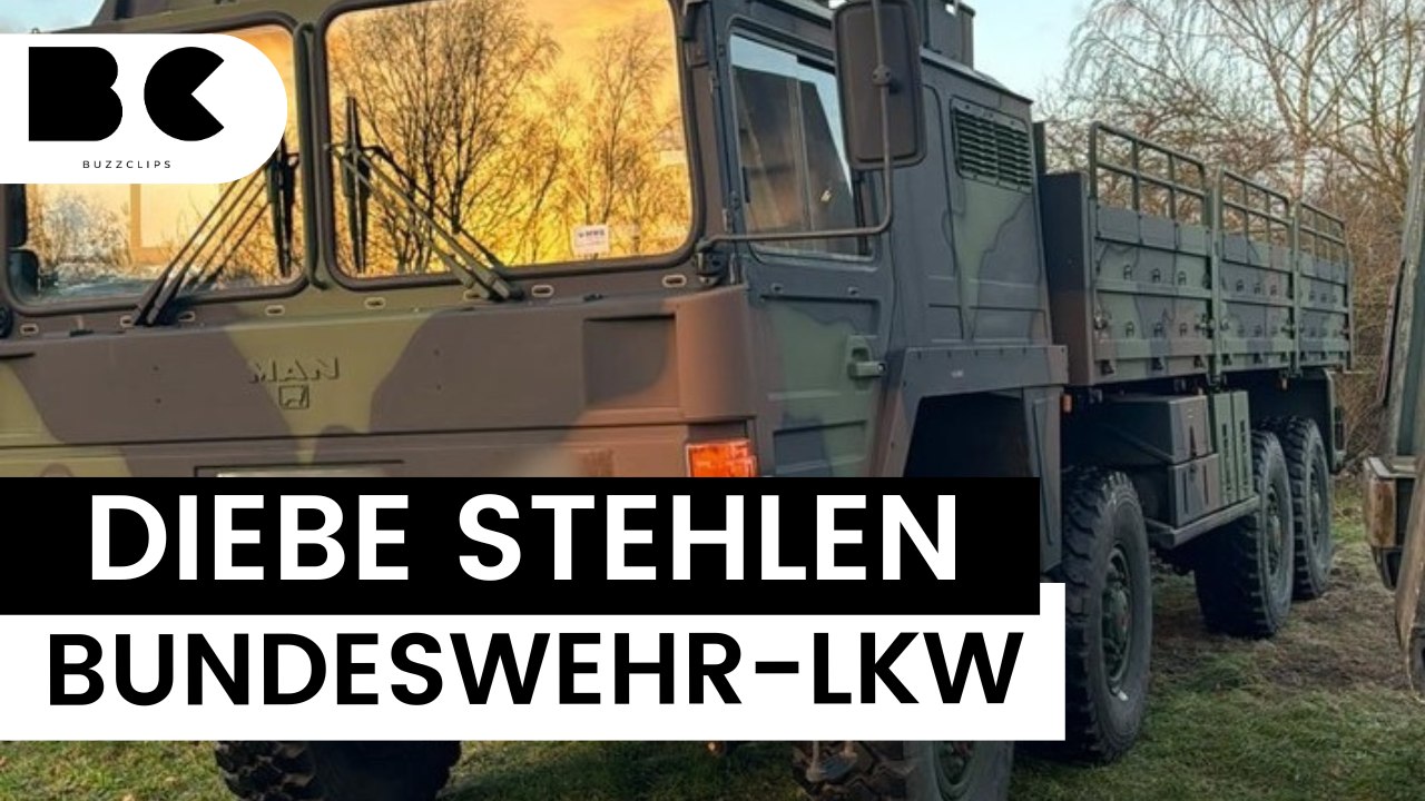 Dreiste Diebe stehlen Lkw bei der Bundeswehr