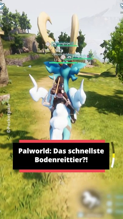 Palworld: Hier findet ihr ein super schnelles Bodenreittier