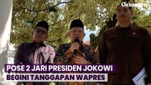 Wapres Ma'ruf Amin Tanggapi Pose 2 Jari Presiden Jokowi di Mobil Kepresidenan