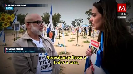 Familiares reclaman la liberación de secuestrados por Hamás