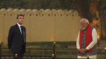 PM Modi And Emmanuel Macron Visit Jantar Mantar | NDTV Profit