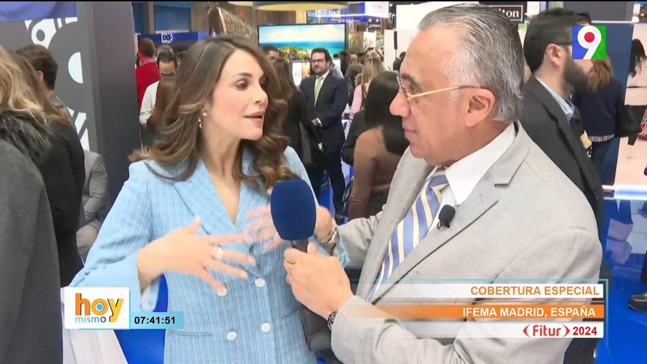 Importantes personalidades de RD presentes en  Fitur  | Hoy Mismo