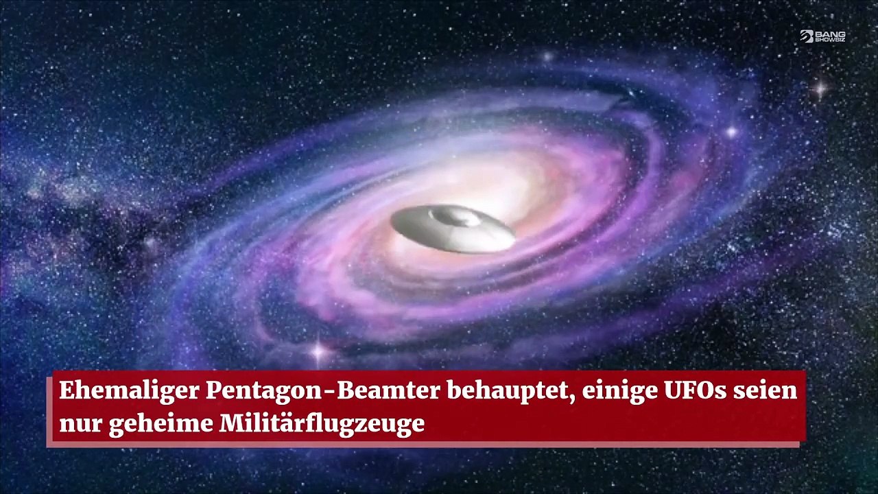 Ehemaliger Pentagon-Beamter behauptet, einige UFOs seien nur geheime Militärflugzeuge