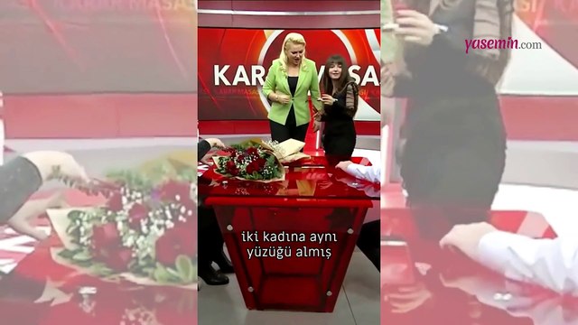 Herkes bunu konuşuyor! İki kadına aynı yüzüğü alan adam pes dedirtti