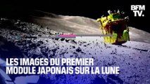 Les images du premier module Japonais sur la Lune