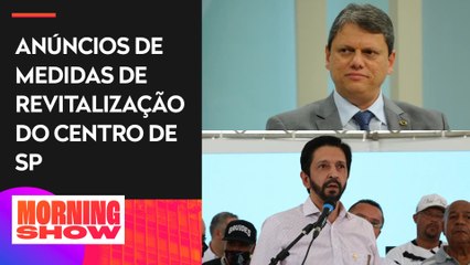 Descargar video: Tarcísio e Nunes participam de atividades nas comemorações dos 470 anos de São Paulo