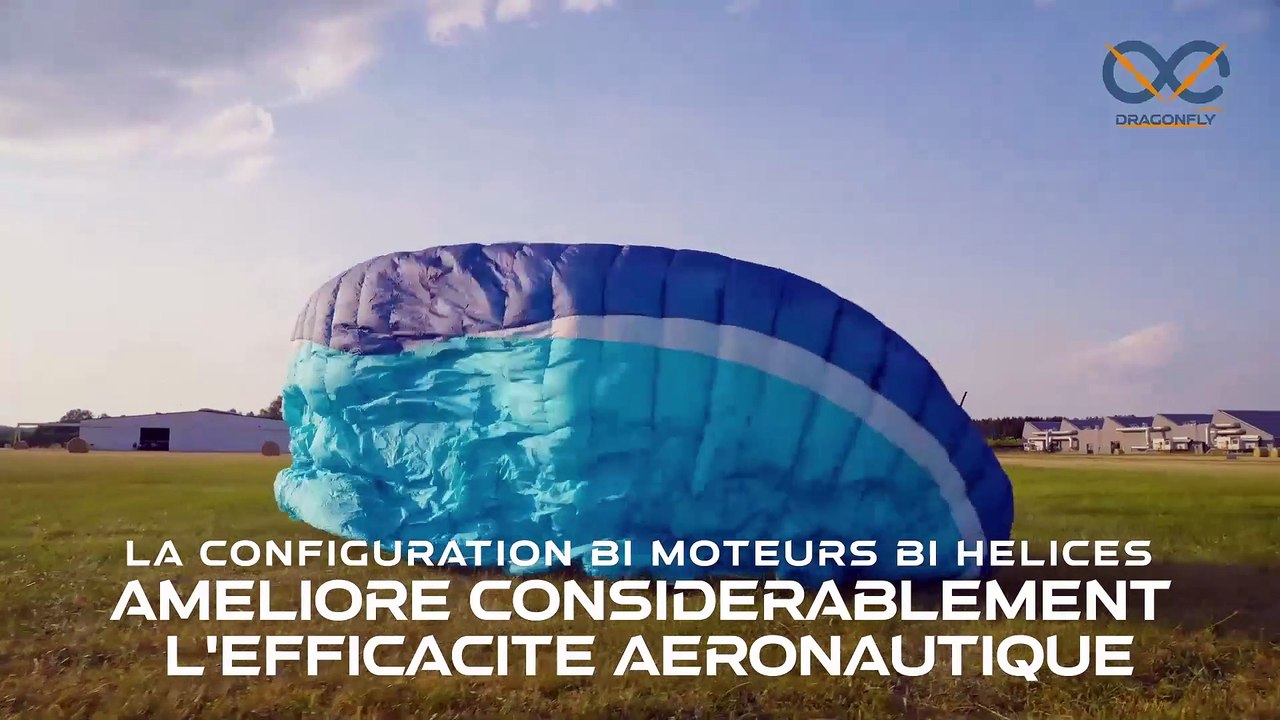 Décollage du premier paramoteur 100% électrique !