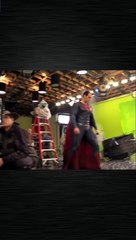 Making _You’re not brave. Men are brave_ scene 'Batman v Superman'