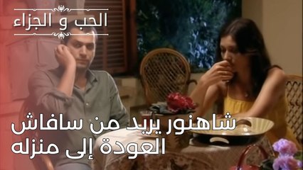 شاهنور يريد من سافاش العودة إلى منزله | مسلسل الحب والجزاء  - الحلقة 24