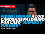 Ordenan Liberar a Luis Cárdenas Palomino I Reporte Indigo