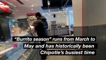 Chipotle Is Hiring 19,000 New Employees For 'Burrito Season'