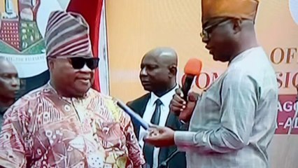 Gov. Makinde and Gov. Ademola Adeleke commissioned finalised roads, under pass Bridge in Ibadan