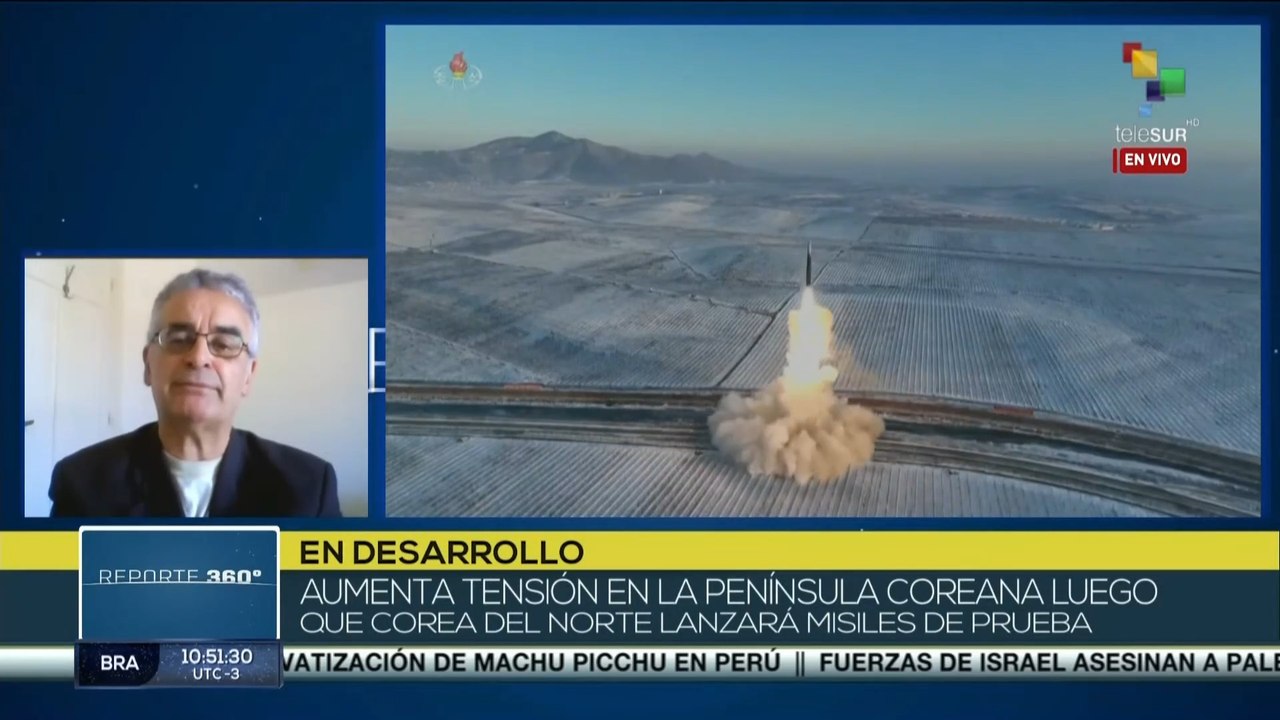 “Hay una situación de tensión en la península de Corea”
