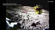 شاهد: مركبة فضاء يابانية تنجح بالوصول إلى سطح القمر رغم هبوطها رأساً على عقب