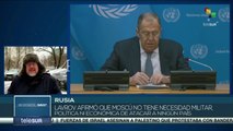 Rusia: Serguéi Lavrov rechazó acusaciones sobre supuesto ataque a países de la OTAN