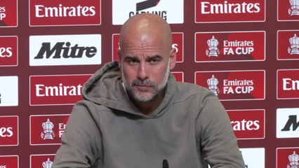 Guardiola pre FA Cup trip to Spurs