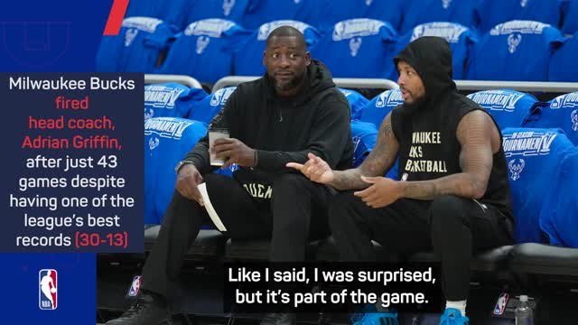 Lillard surprised the Bucks sacked Griffin