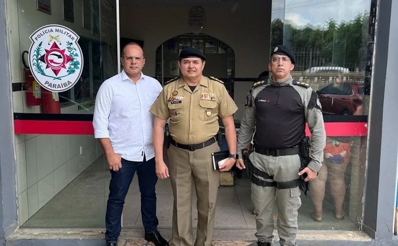 6º BPM recebe subcomandante geral da PMPB para alinhar segurança do carnaval na região de Cajazeiras