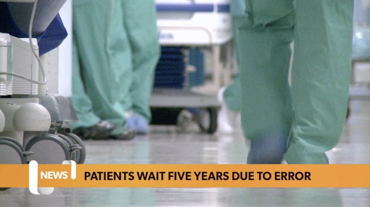 Wales headline 25 January: patients left 5 years on waiting list due to error