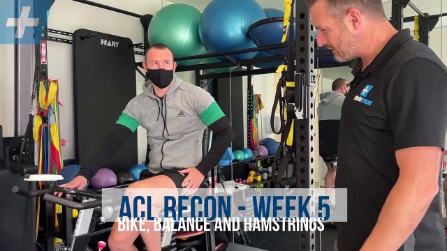 ACL Reconstruction - Week 5_ Bike, Balance and Hamstrings _ Tim Keeley _ Physio REHAB