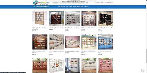 Tủ Trưng Bày HĐ - Kệ Tủ Trưng Bày Sản Phẩm Giá Rẻ Tại TPHCM