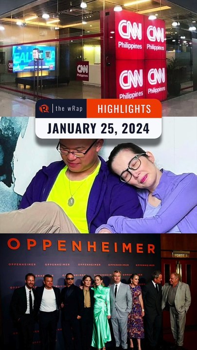 Rappler's highlights: CNN Philippines, Kris Aquino, Oppenheimer | The wRap | January 25, 2024